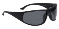 Bigfoot Matte Blk Frame/Smoke Lens Wrap Sunglass big wrap motorcycle sunglass, black motorcycle sunglass, silver mirror lenses, biker sunglass, full coverage sunglass, lentes por hombres