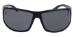 Bigfoot Matte Blk Frame/Smoke Lens Wrap Sunglass - 4480