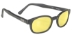 X - KD's - 11112 Matte Black/Yellow Lens - 11112