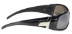 Road Run - 4110 Silver Mirror Grey Lens/Black Metallic Frame - 4110