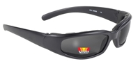 Rally 43019 - Matte Black Frame with Polarized Gray Lens