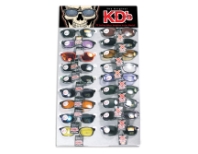 KD Skull 18 Piece Metal Counter Display 