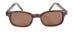 X - KD's - 10029 Dark Demi Frame/Amber Polarized - 10029