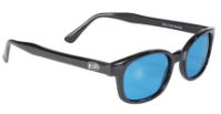 X - KD's - 1129 Turquoise Lens Blue Lens XKD's, Turquoise XKD's, Blue Lens KD Sunglasses
