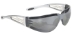 Heat - 4440 Light Silver Mirror Lens/Silver Metal Flames - 4440