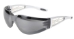 Heat - 4440 Light Silver Mirror Lens/Silver Metal Flames - 4440