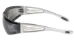 Heat - 4440 Light Silver Mirror Lens/Silver Metal Flames - 4440