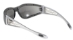 Heat - 4440 Light Silver Mirror Lens/Silver Metal Flames - 4440