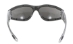 Heat - 4440 Light Silver Mirror Lens/Silver Metal Flames - 4440