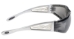Heat - 4440 Light Silver Mirror Lens/Silver Metal Flames - 4440