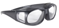 Defender - 5505 Clear/Black - Can Be Worn Over Eyeglasses!