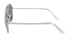 Aviator - 80010 Smoke Silver Mirror/Silver - 80010