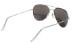 Aviator - 80010 Smoke Silver Mirror/Silver - 80010